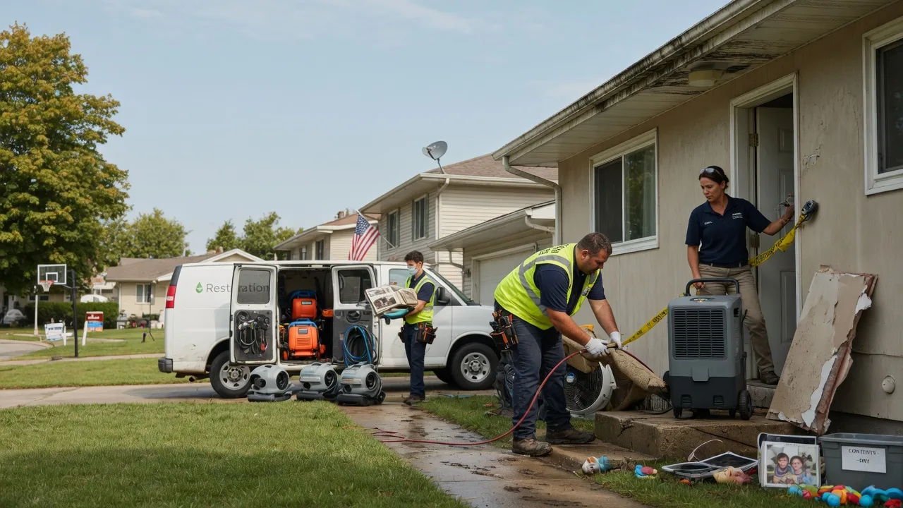 Water Damage Restoration in White Earth, ND near me
